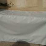 Table cover grey Stamoid