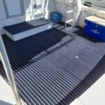Marinetuft Navy cream carpet