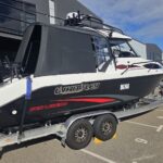 Whittley SL27 rear canopy with side mesh curtains